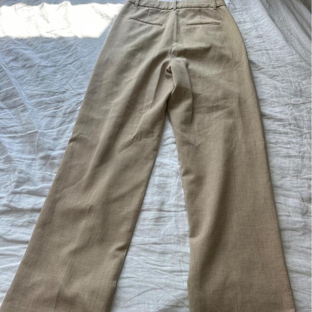 Aritzia effortless pants in tan - Picture 3 of 4